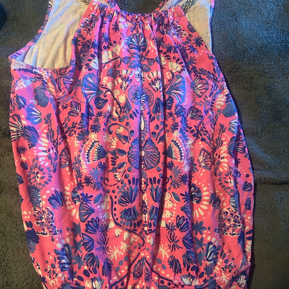 Lilly Pulitzer Pink Bowen Top